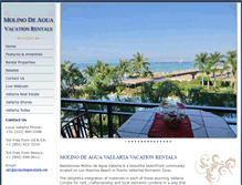 Tablet Screenshot of molinodeaguavallarta.com